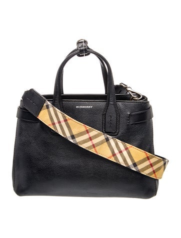 Burberry House Check Banner Tote Small