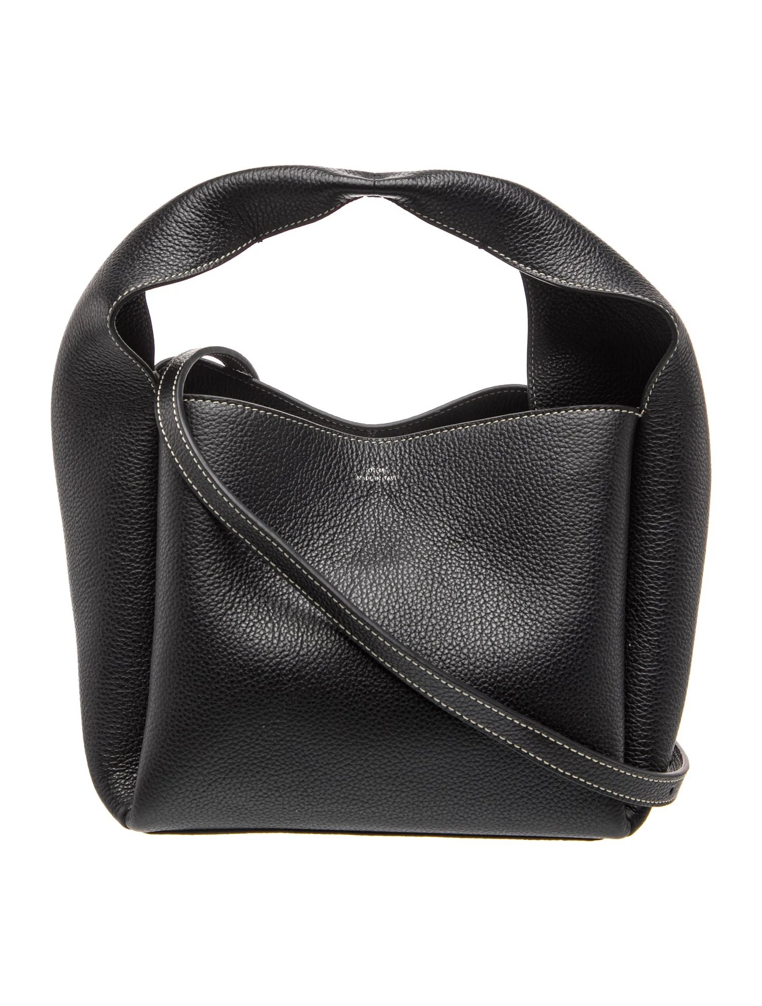 TOTEME Leather Top Handle Bag