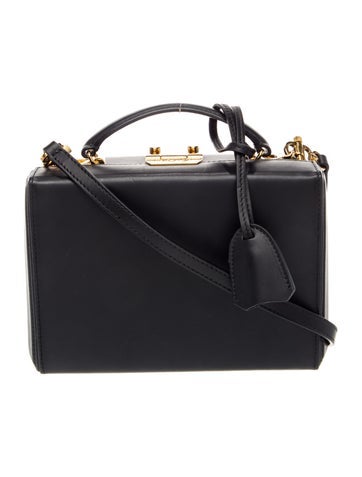 Mark Cross Leather Top Handle Bag