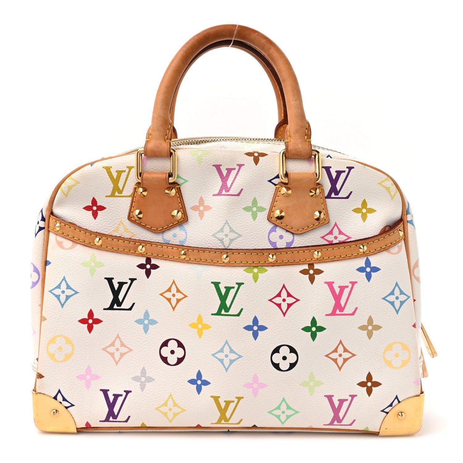Louis Vuitton Monogram Multicolor Trouville White