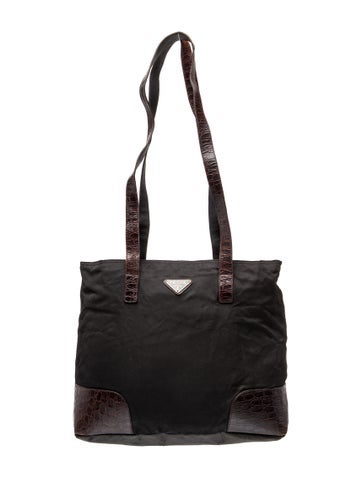 Tessuto Nylon Messenger Bag Vintage