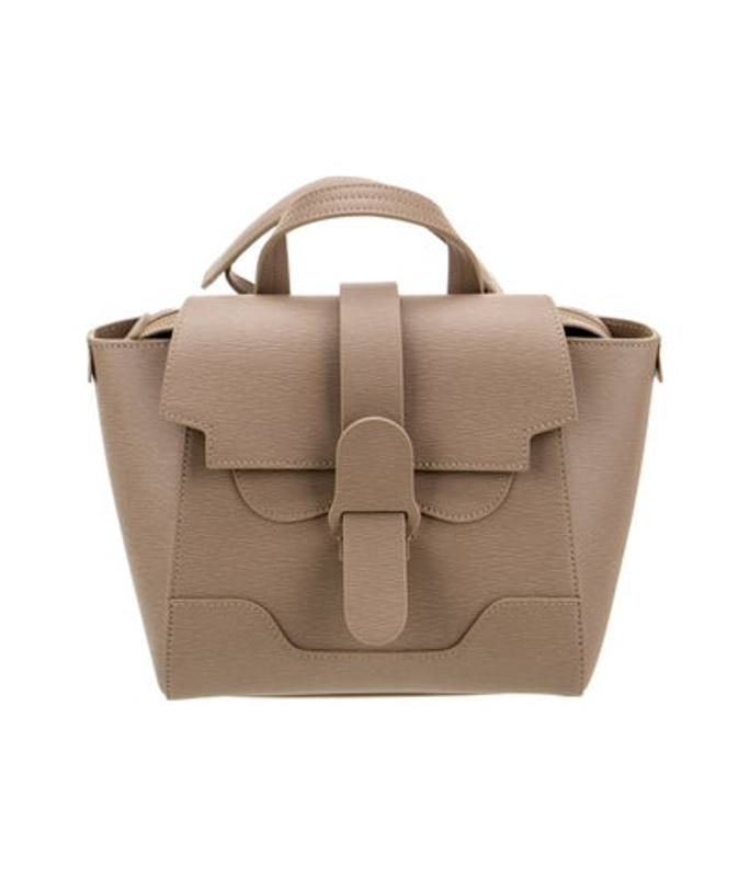 Senreve Saffiano Leather Top Handle Bag