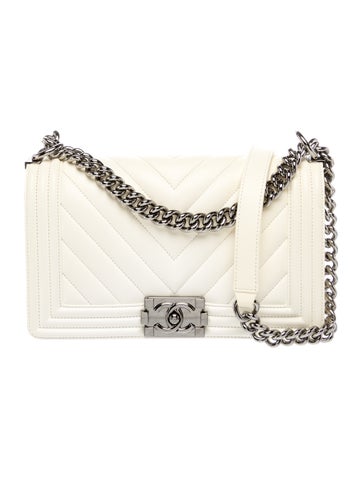 Medium Chevron Boy Bag