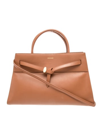 Leather Top Handle Bag w/ Tags