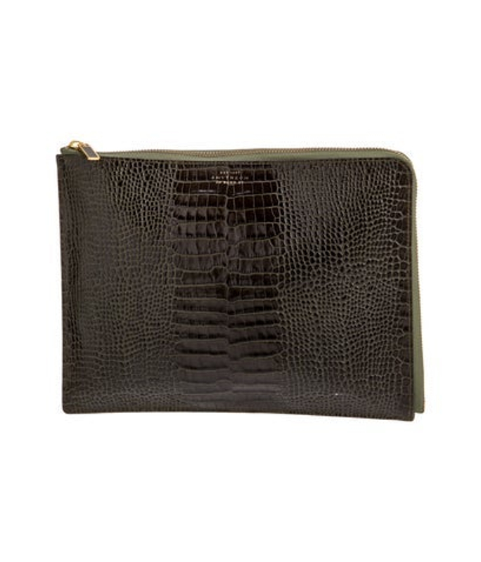 Smythson Crocodile Portfolio