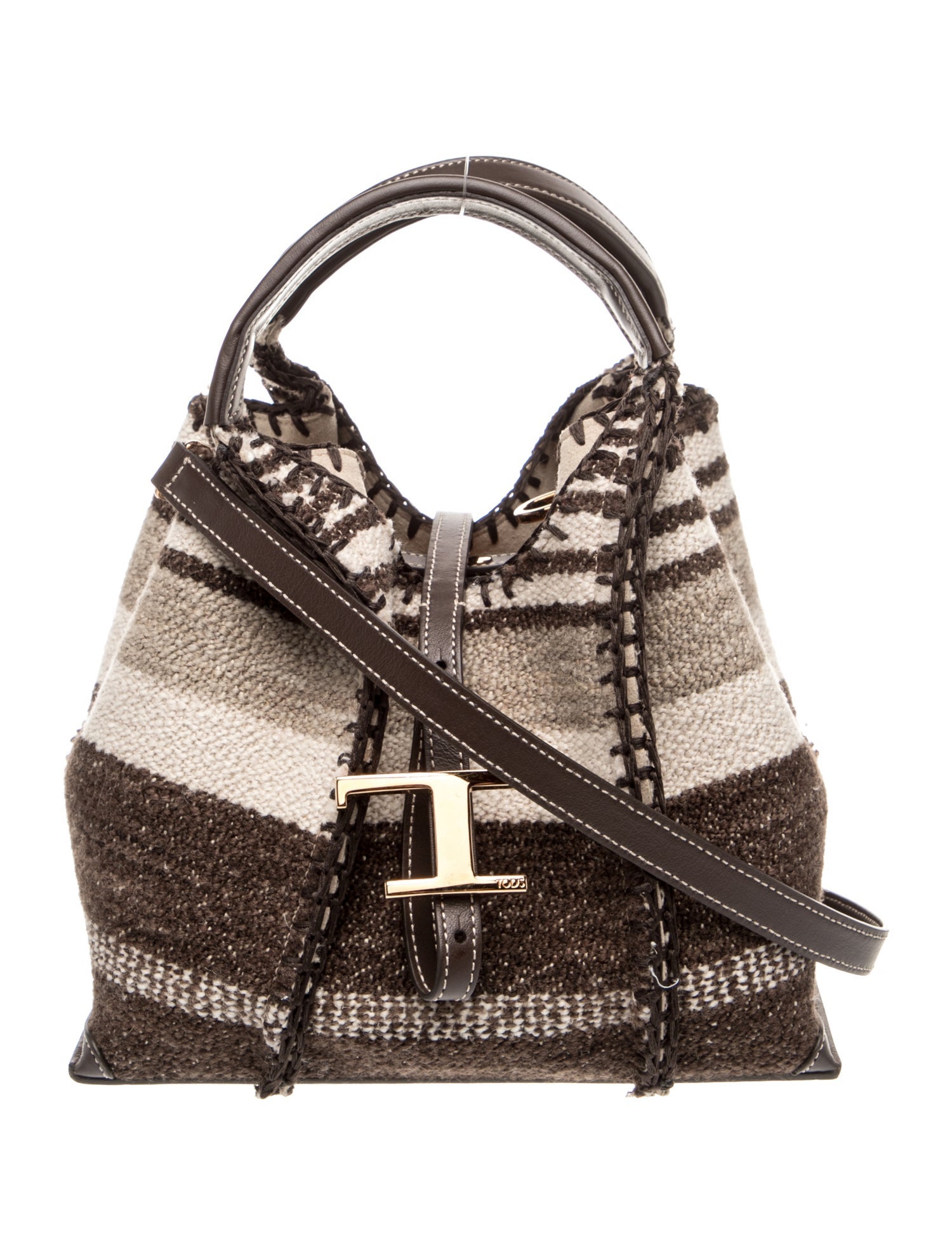 T Timeless Bouclé Shopping Bag Mini