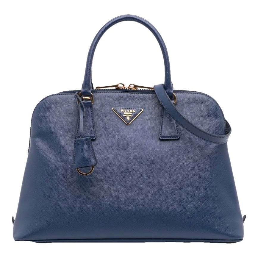 Promenade leather handbag
