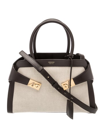 Leather Top Handle Bag