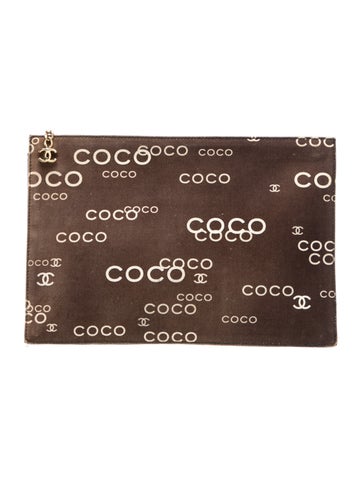 Coco Canvas Clutch
