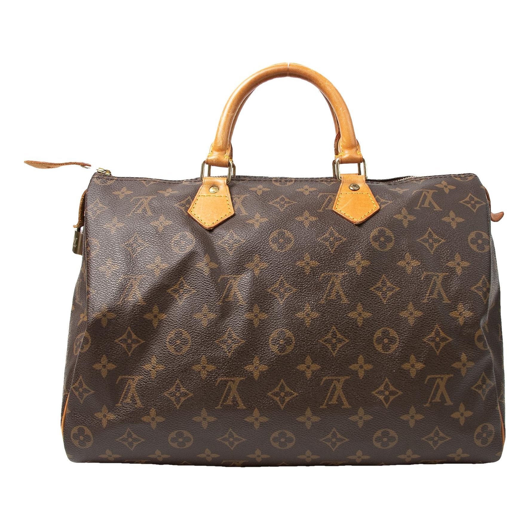 Louis Vuitton Speedy cloth handbag