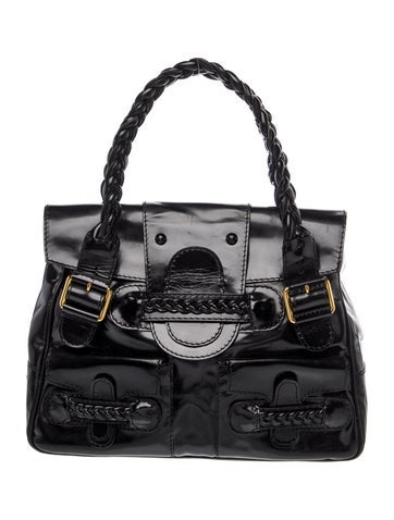 Patent Leather Shoulder Bag