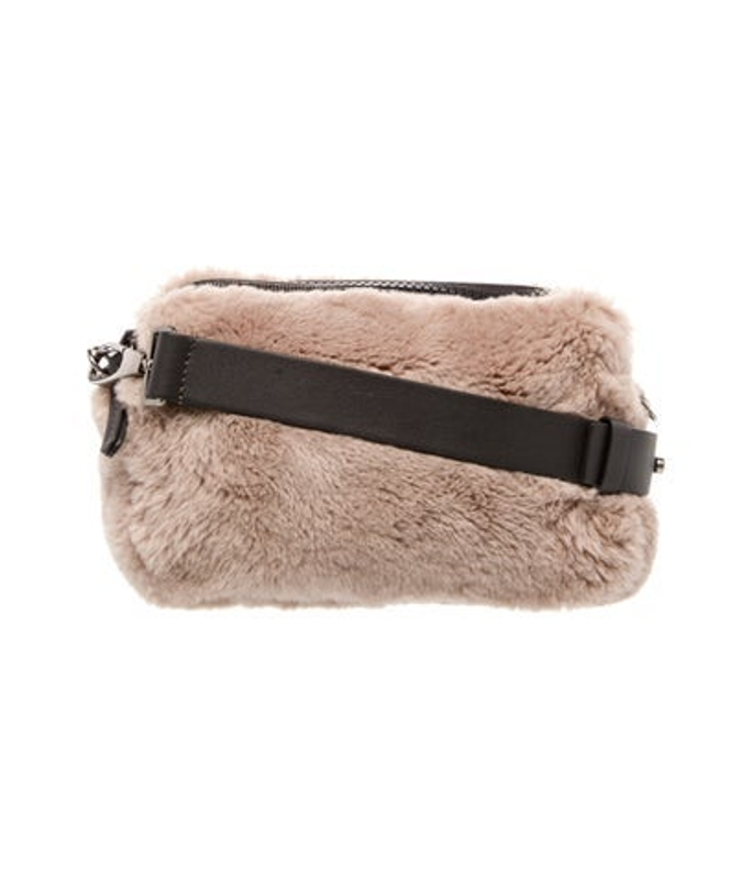Brunello Cucinelli Cucinelli Shearling Shoulder Bag