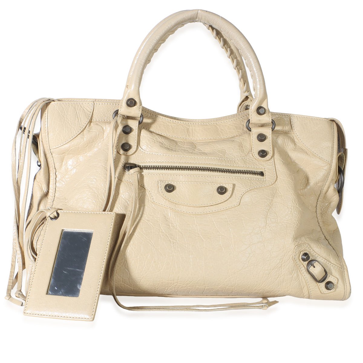 Sahara Agneau Classic Hardware City Bag
