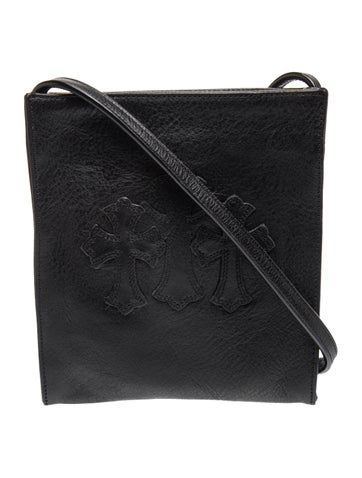 Chrome Hearts Leather Triple Cross Leather