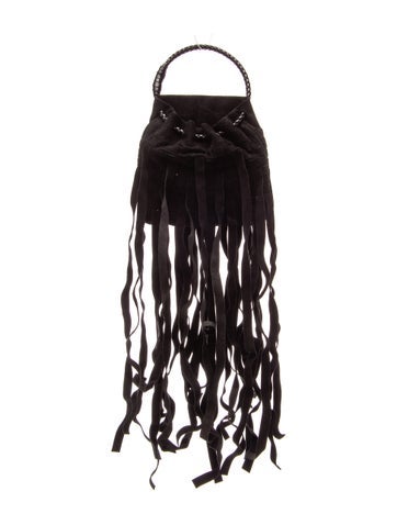 Intrecciato Fringe Pouch