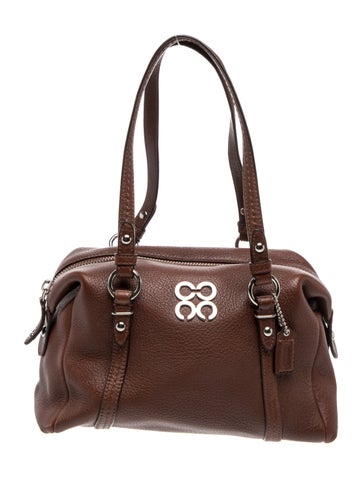 Leather Top Handle Bag