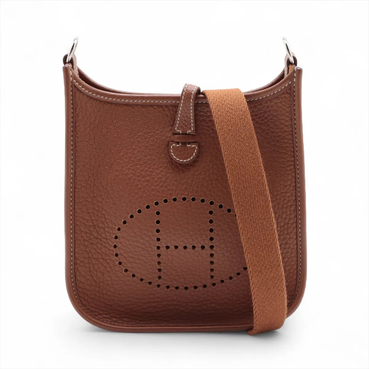 Hermès evelyn 16 TPM Amazon Taurillon Clemence Gold Silver Metal Fittings