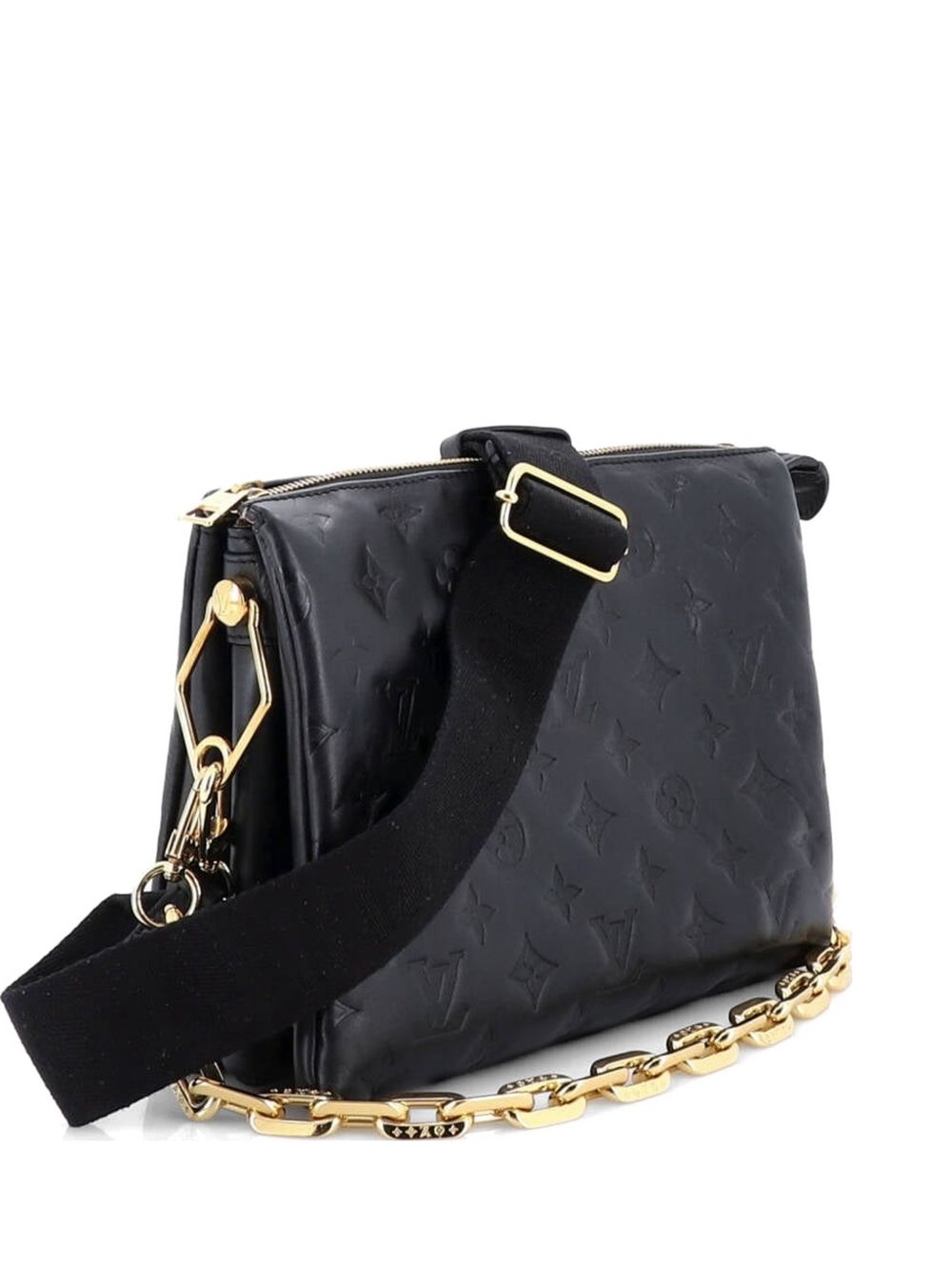 Coussin Bag Monogram Embossed Lambskin PM crossbody bag