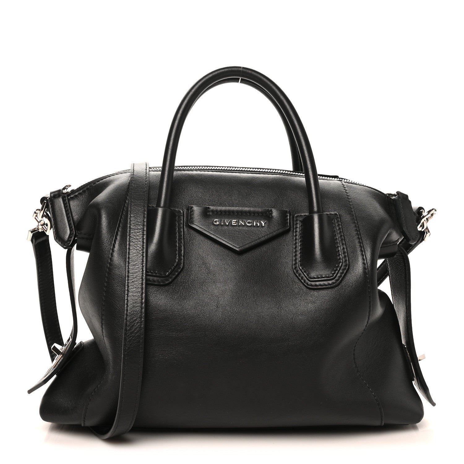 Givenchy Smooth Calfskin Small Soft Antigona Black