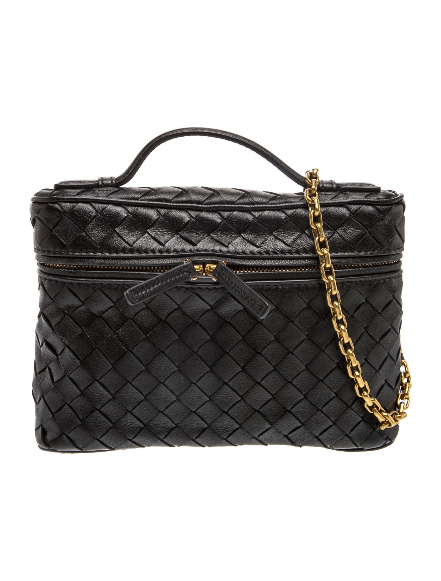 Intrecciato ottega Veneta Soft Vanity Bag Small