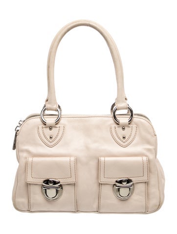 Leather Top Handle Bag
