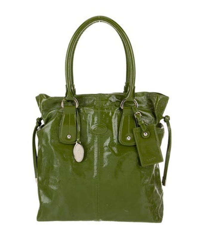 Tod's S Patent Leather Top Handle Bag