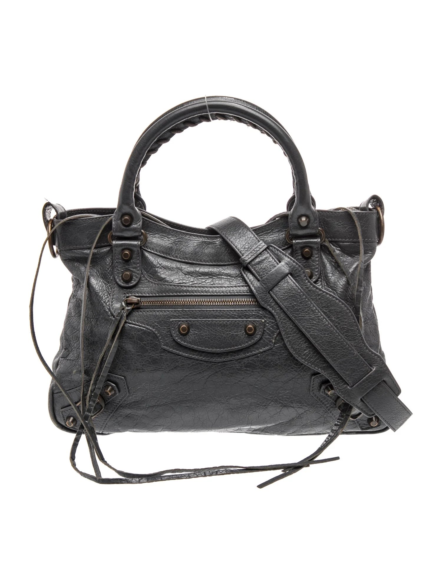 Leather Motocross Classic Town Bag