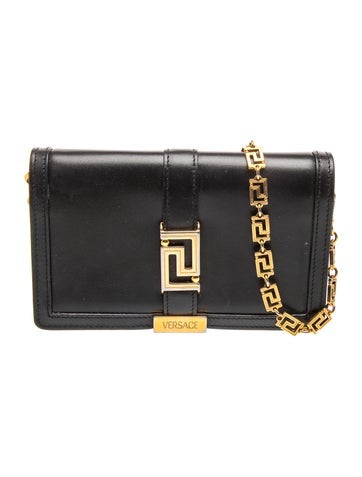 Versace Leather Crossbody Bag