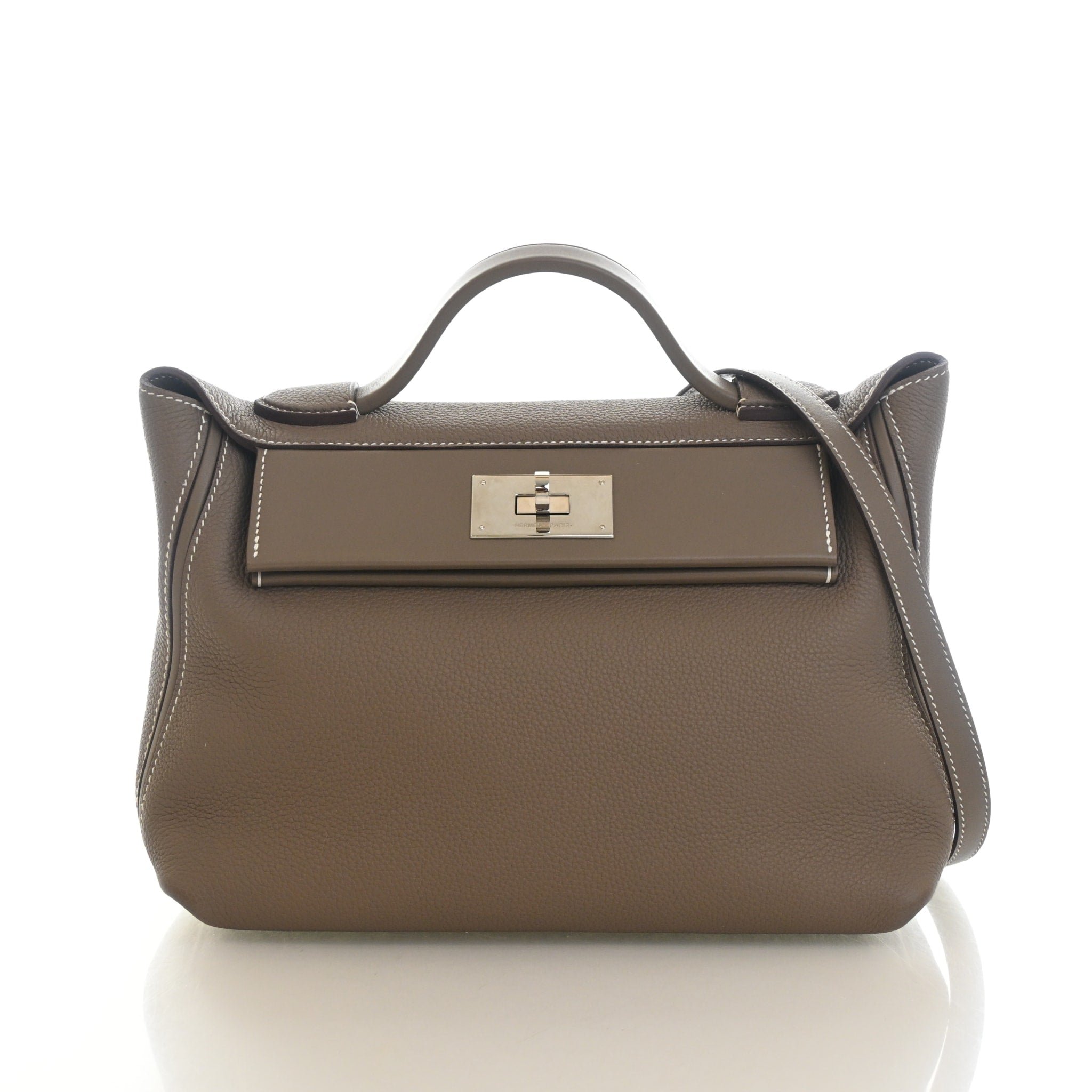 Hermes Etoupe Clemence 24/24 29