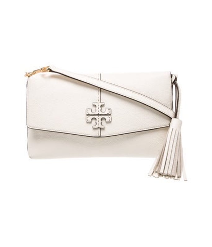 Tory Burch Burch Leather Crossbody Bag