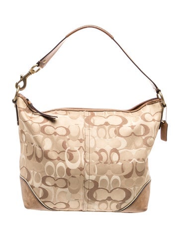 Coach Monogram Shoulder Bag