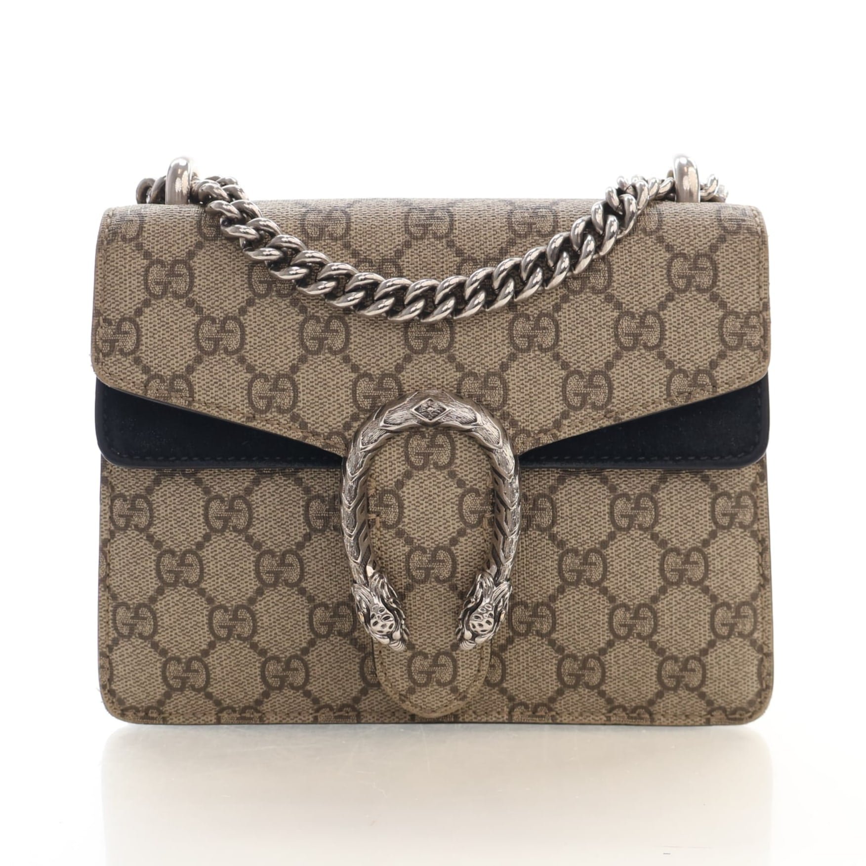 Gucci Mini GG Canvas Dionysus Crossbody Bag