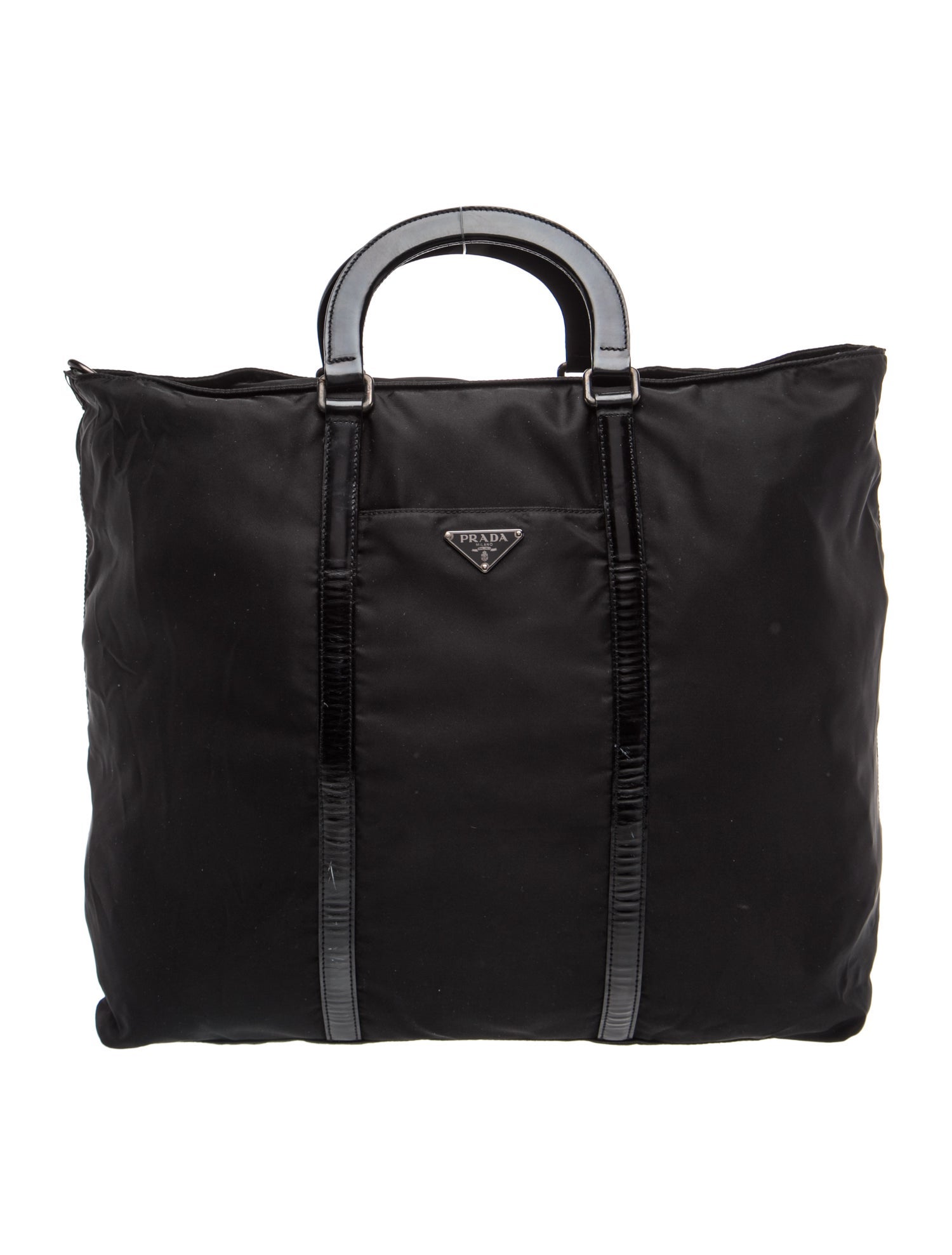 Saffiano Leather Top Handle Bag