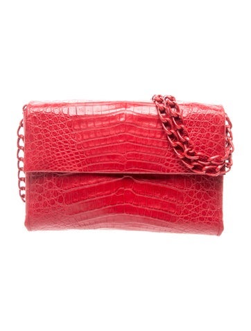 Nancy Gonzalez Crocodile Shoulder Bag