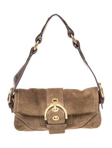 Suede Shoulder Bag