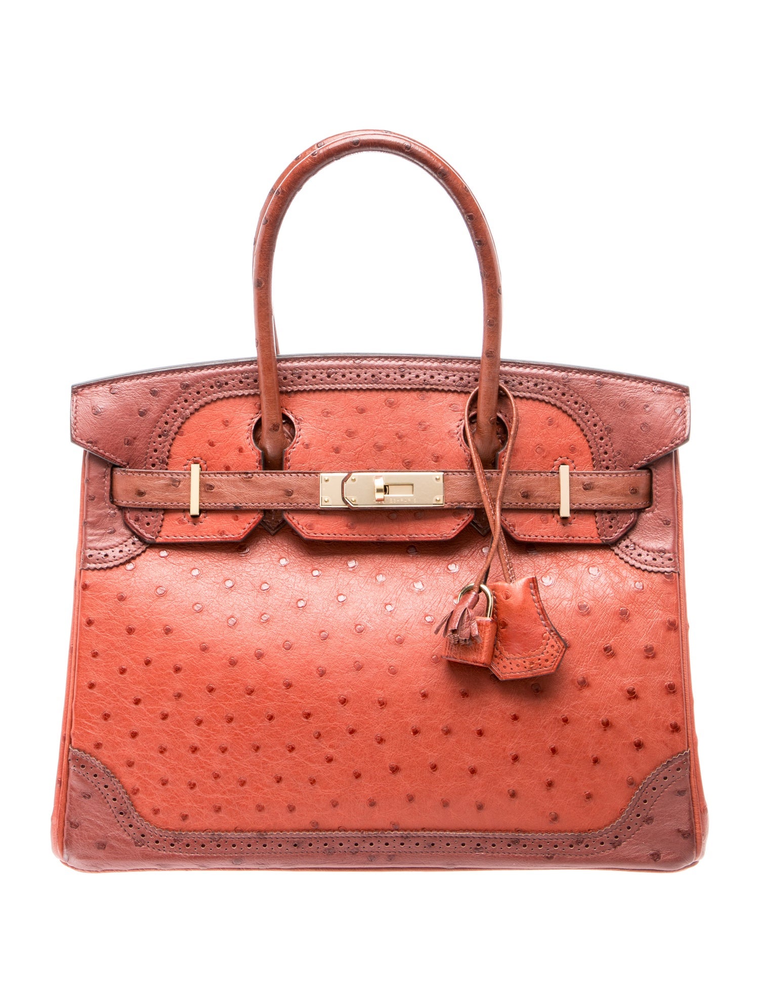 Ostrich Ghillies Birkin 30