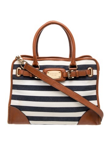 Michael Kors Canvas Top Handle Bag
