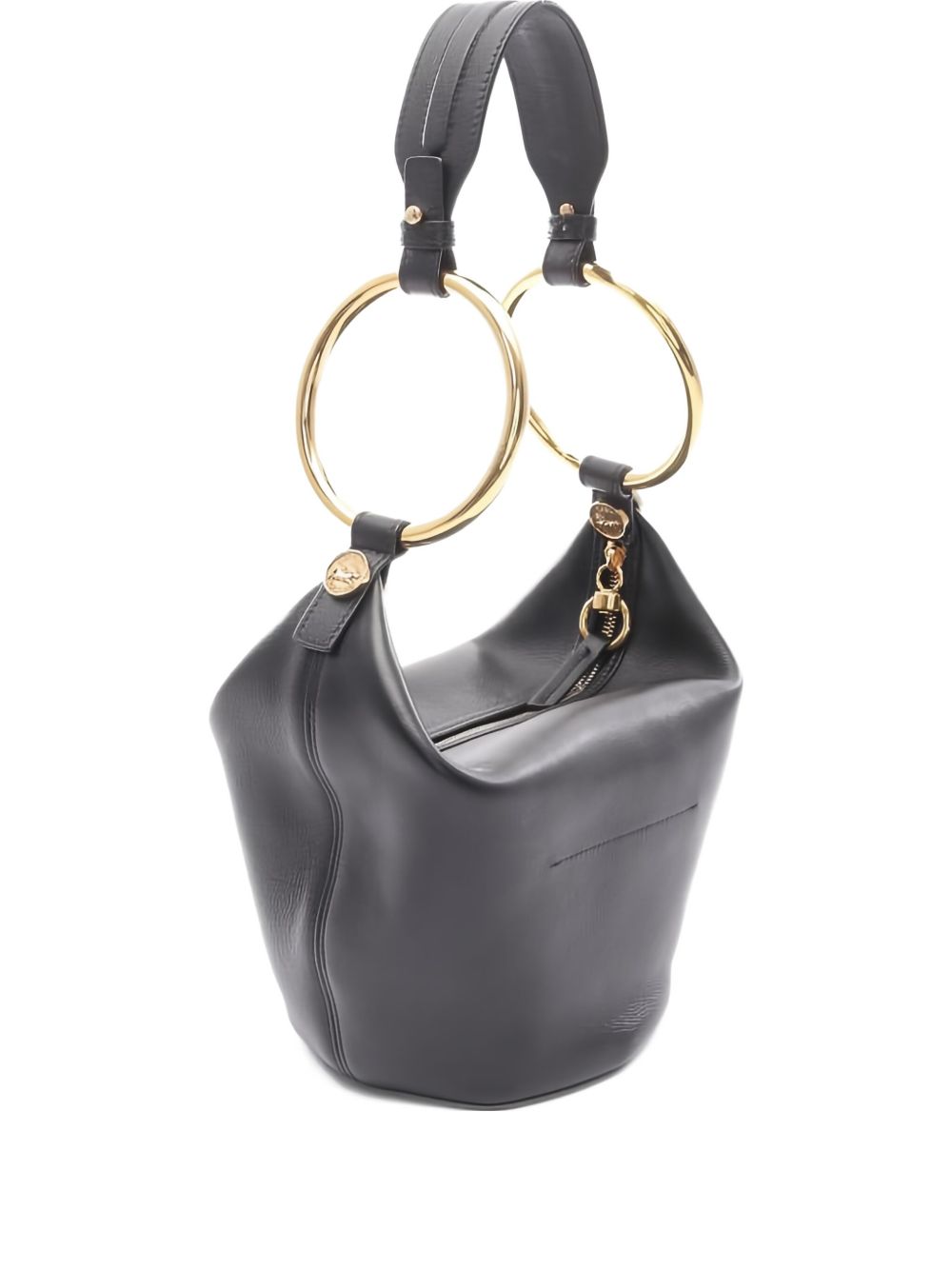 Chloe 2020s ring-detail leather mini bag