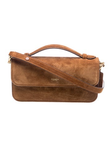 Coach Suede Shoulder Bag