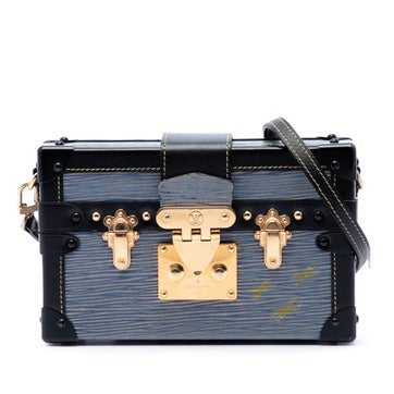 Louis Vuitton Leather Epi Denim Petite Malle
