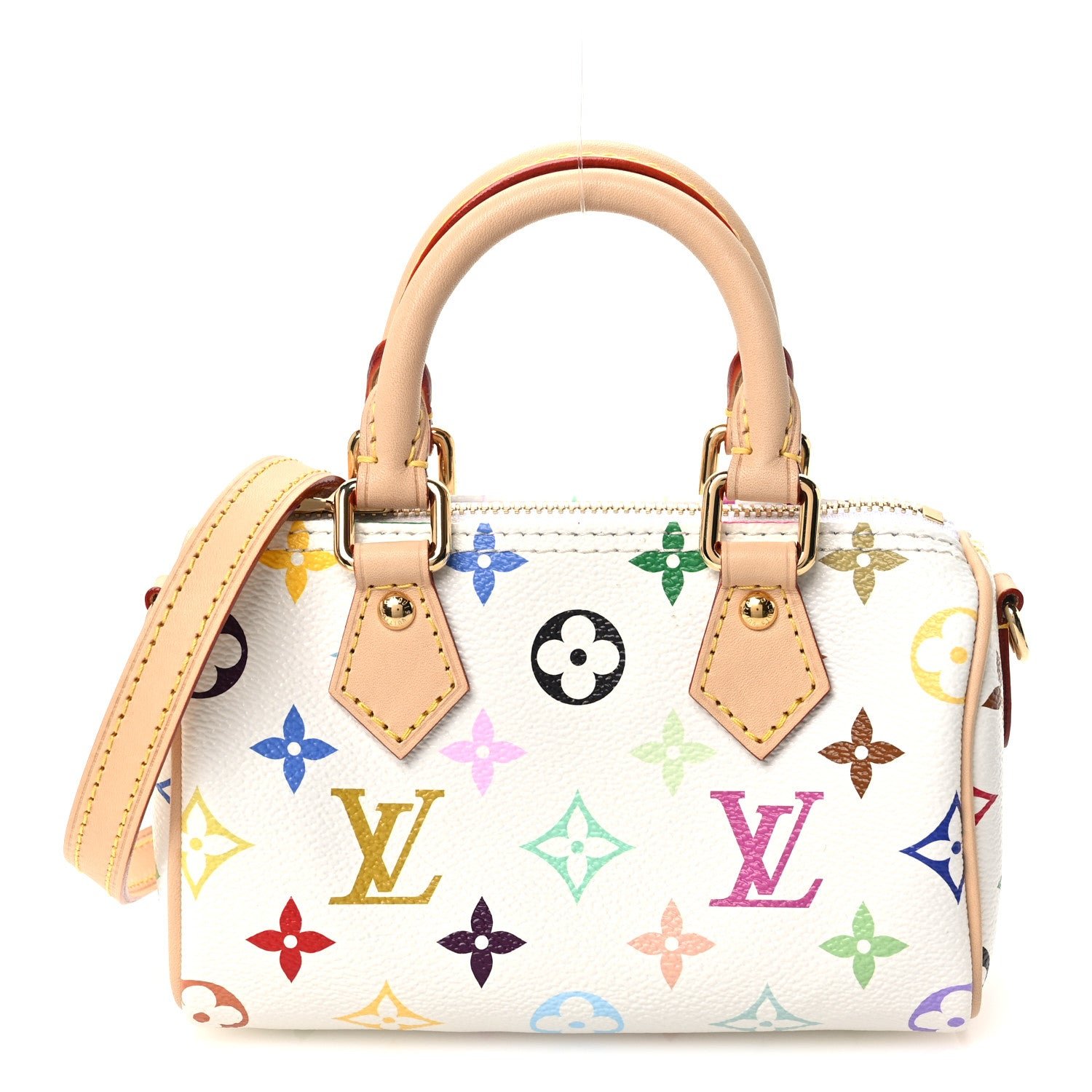 Louis Vuitton LV X TM Monogram Multicolor Nano Speedy White