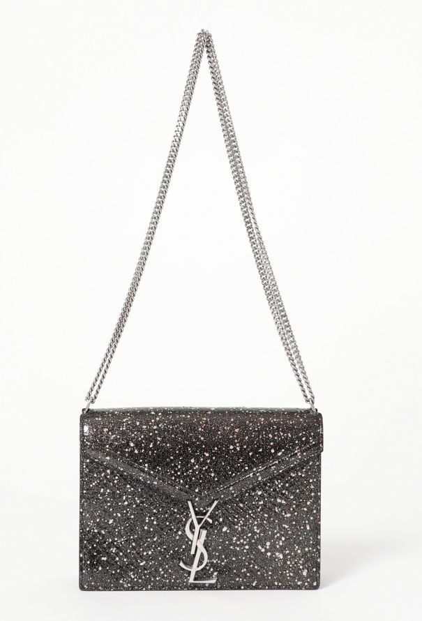Saint Laurent Watersnake Monogram Crossbody Bag