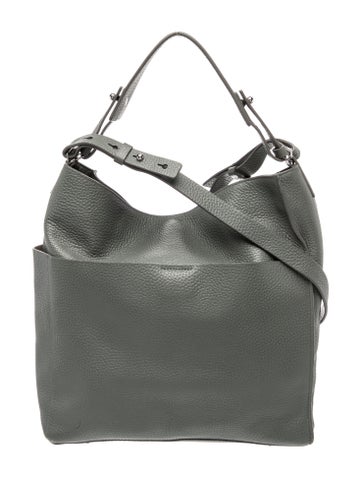 Leather Top Handle Bag