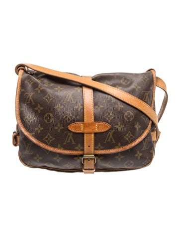 LV Monogram Saumur 30
