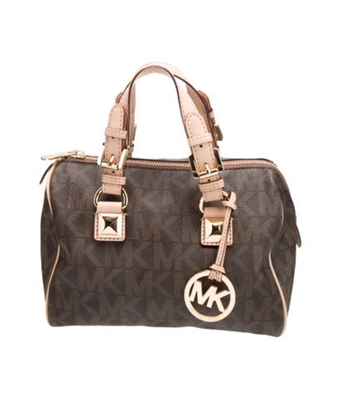 Michael Michael Kors Michael Kors Monogram Top Handle Bag