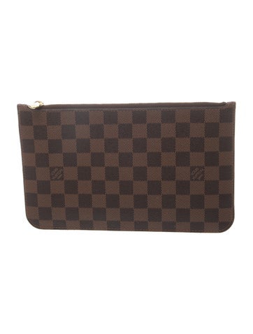 Damier Ebene Neverfull Pouch