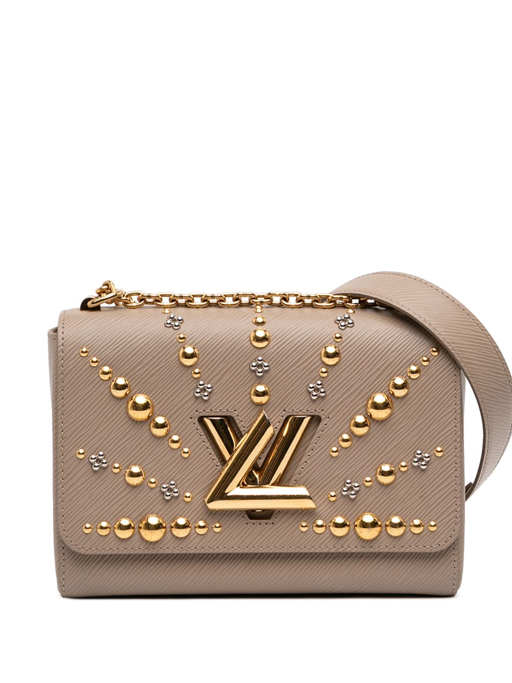 2018 Epi Studded Sol Twist MM crossbody bag