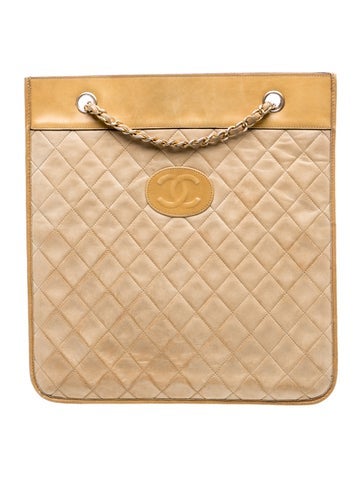 Vintage Timeless CC Flat Tote