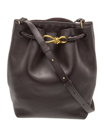 Leather Bucket Bag