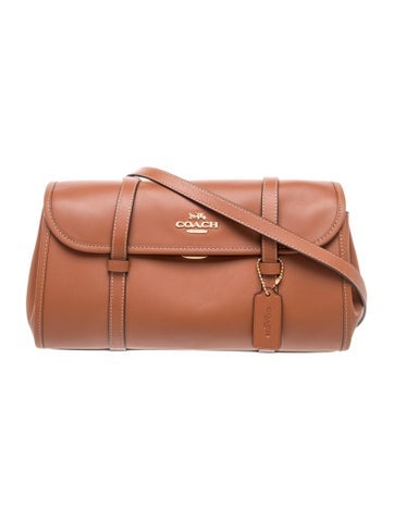 Coach Leather Bridget Flap Shoulder Bag